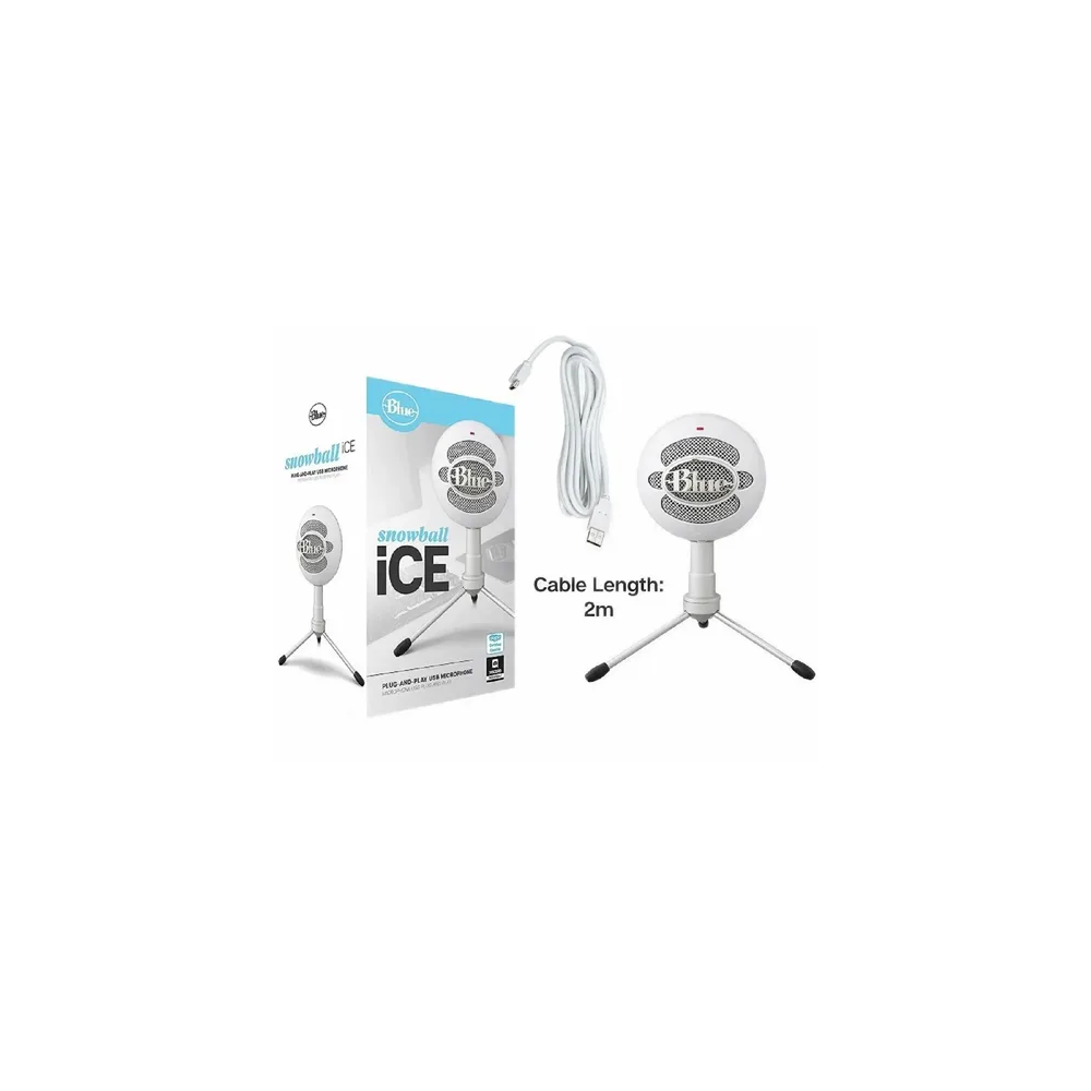 Micrófono Profesional Blue Snowball Ice Whithe Chile