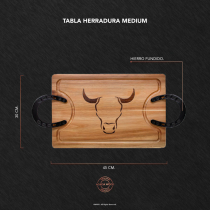 TABLA HERRADURA WAYU LIMITED MEDIUM | Wayu