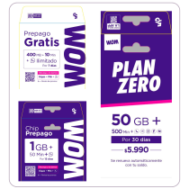 Chip Plan Zero WOM Chile