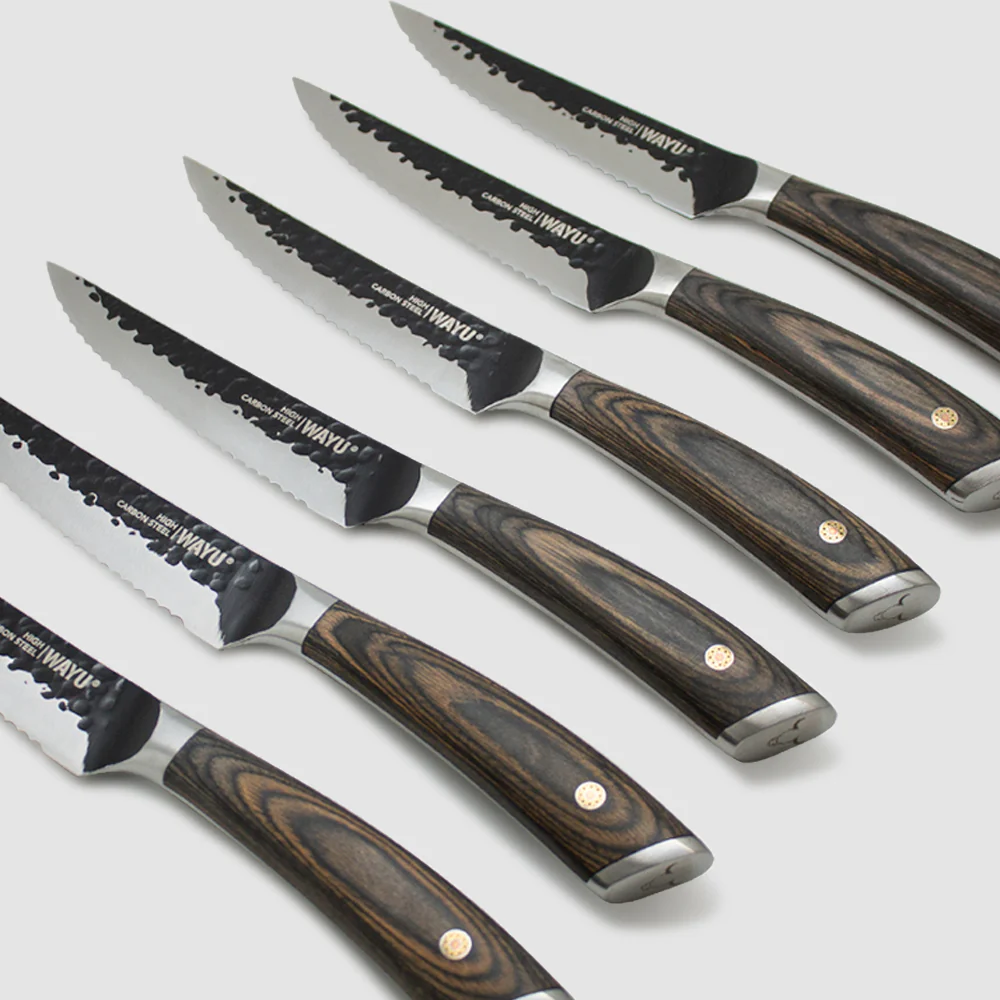 SET 6 CUCHILLOS HAMMER COLLECTION WAYU | Wayu