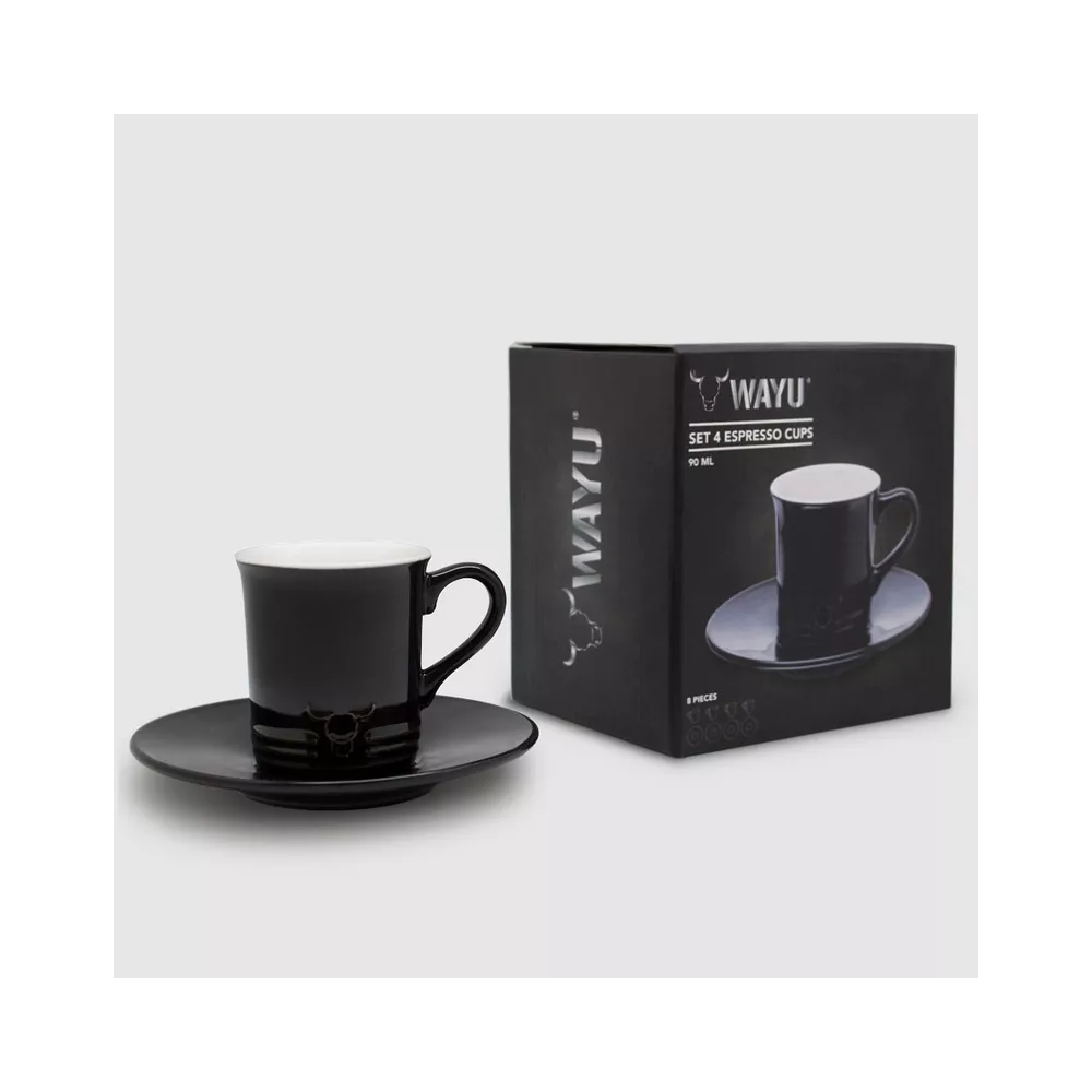 SET 4 TAZAS DE CAFE WAYU | Wayu