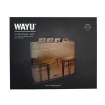SET 4 TABLAS CON RACK WAYU | Wayu