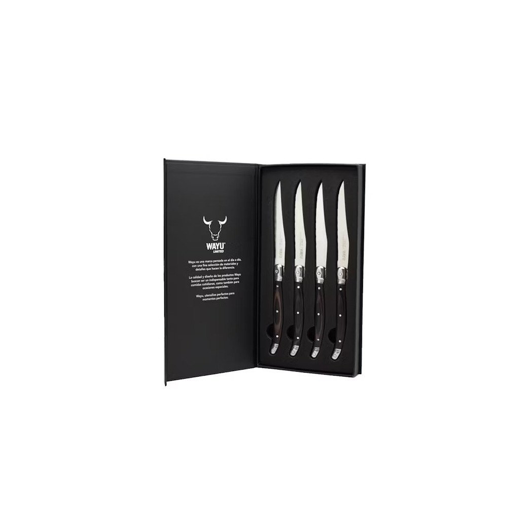 SET 4 CUCHILLOS BLACK MESA WAYU LIMITED | Wayu