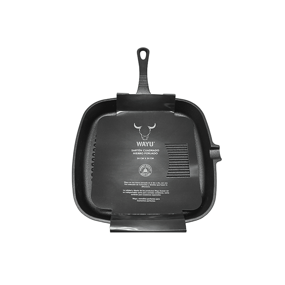 SARTEN CUADRADO WAYU IRON CAST | Wayu