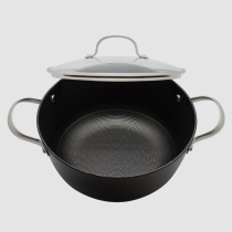 OLLA 24CM C/TAPA IRON CAST HONEYCOMB WAYU | Wayu