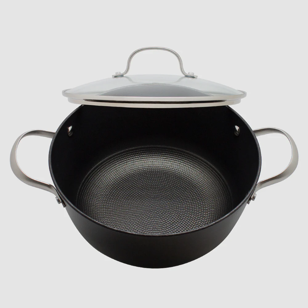 OLLA 24CM C/TAPA IRON CAST HONEYCOMB WAYU | Wayu