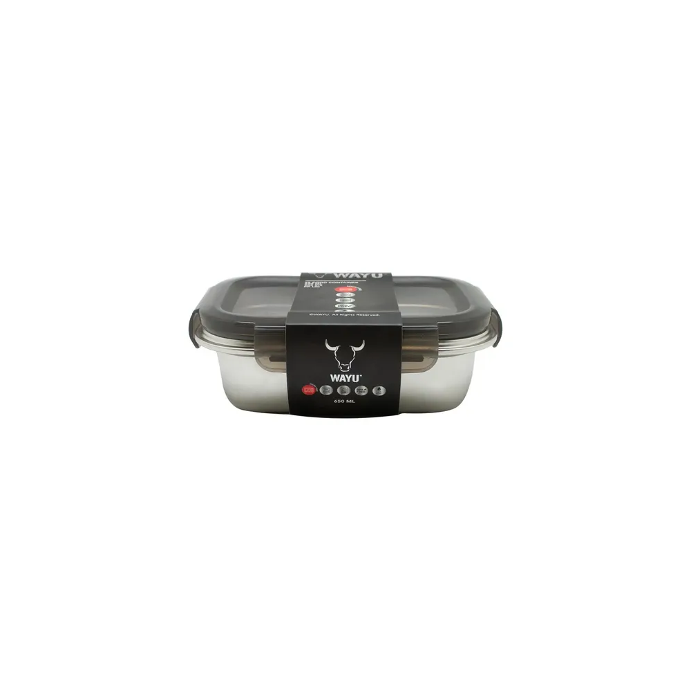 HERMETICO ACERO MICROSAFE 650ML WAYU | Wayu