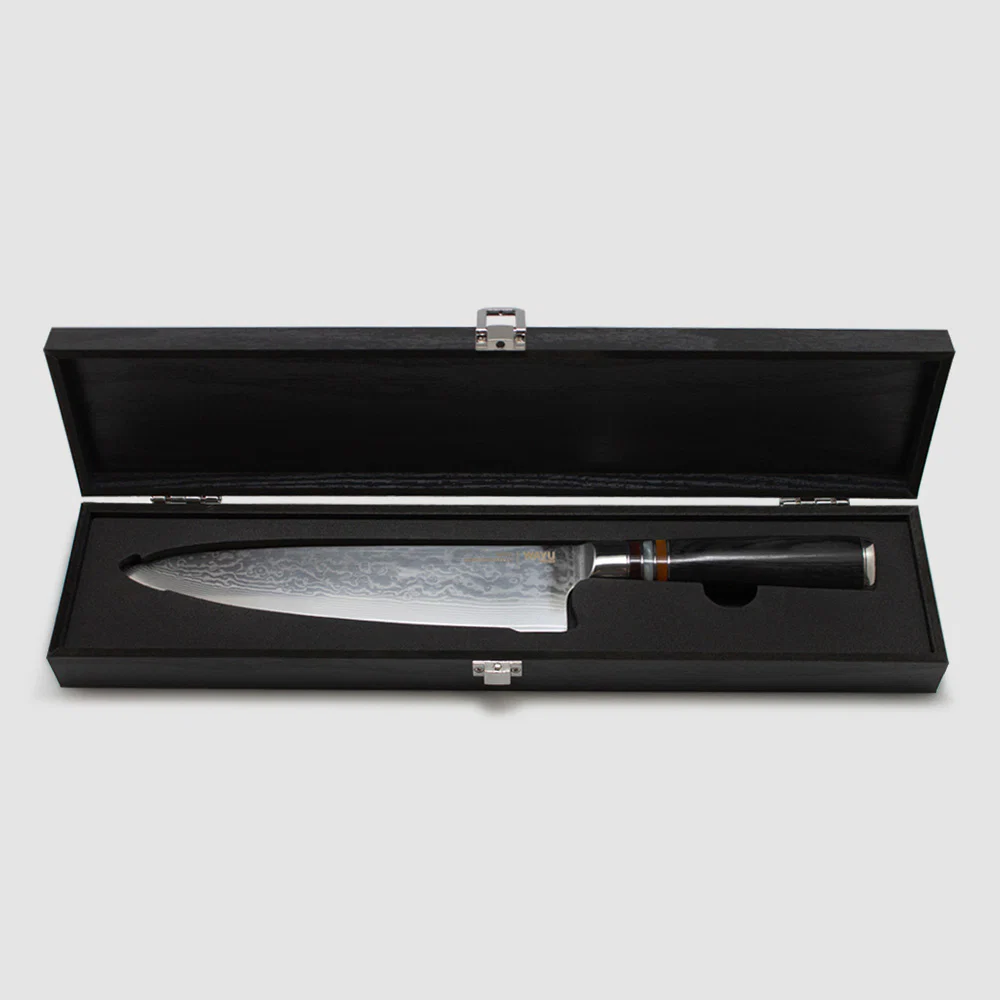 CUCHILLO DAMASCUS BLACK PAKKA WAYU LIMITED | Wayu