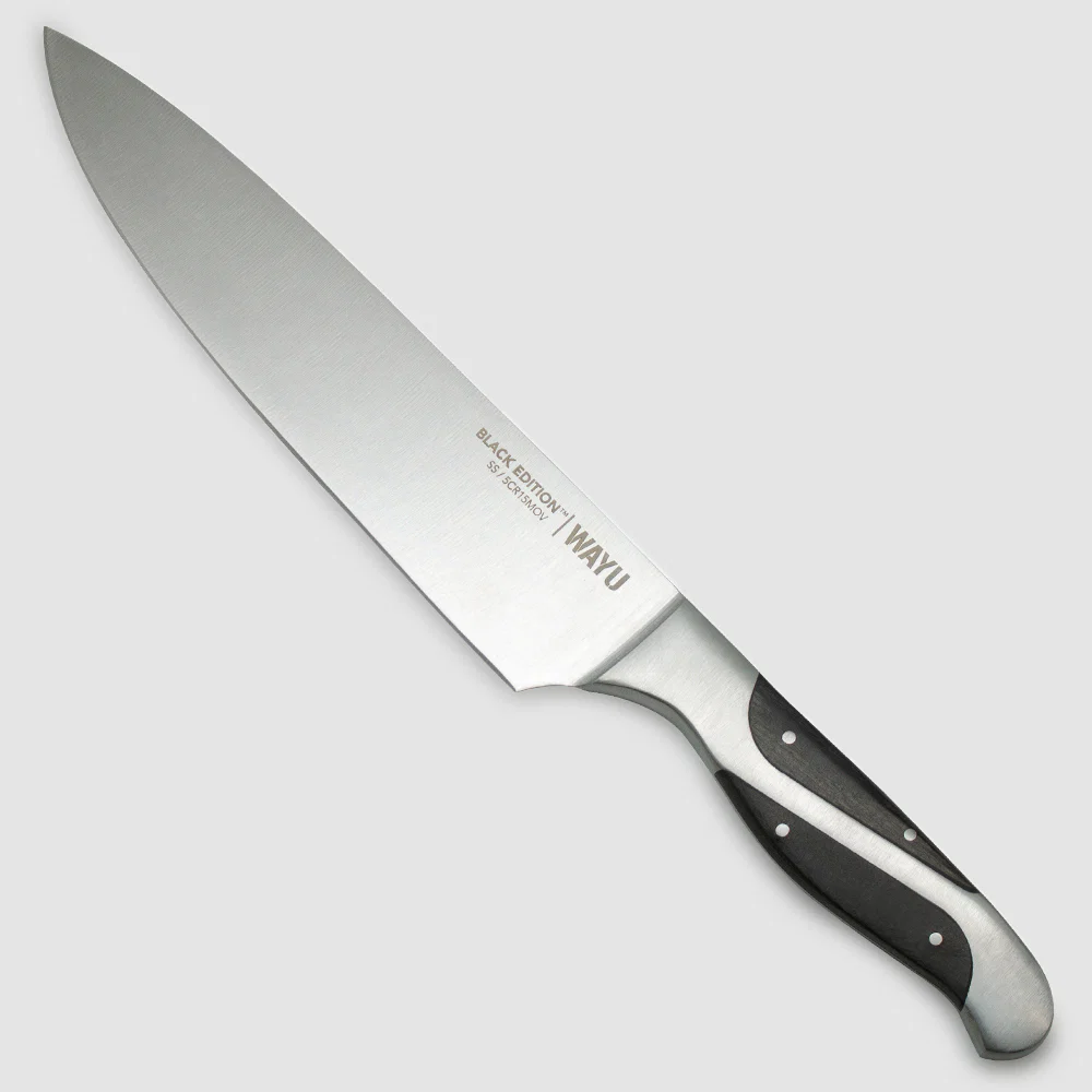 CUCHILLO CHEF 8" BLACK EDITION WAYU