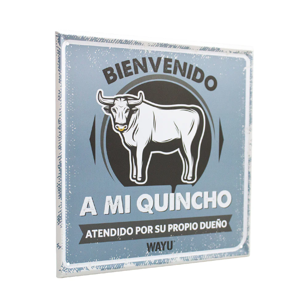 CUADRO DECO BEER  25*25CM WAYU