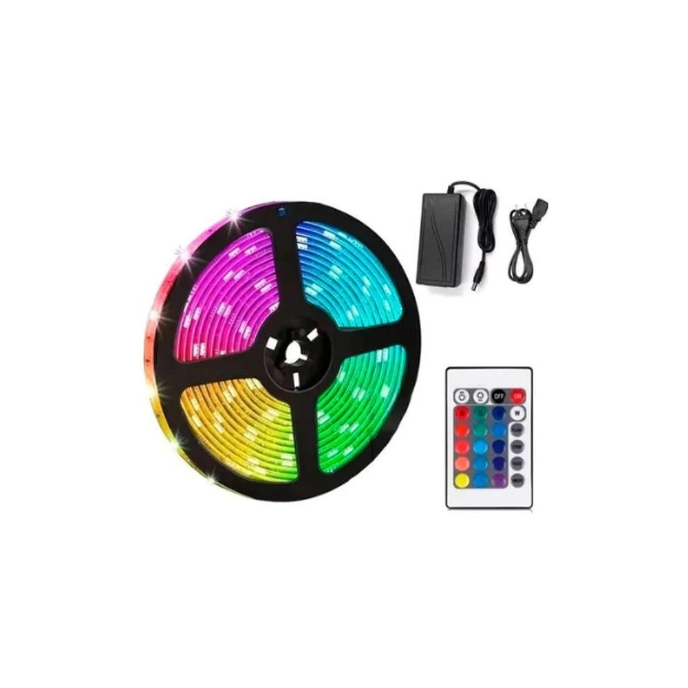 Cinta Led Ultra 300 Led RGB con Control 5m