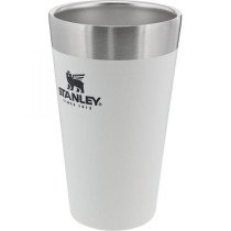 VASO STANLEY BEER PINT 16OZ STACKING BLANCO
