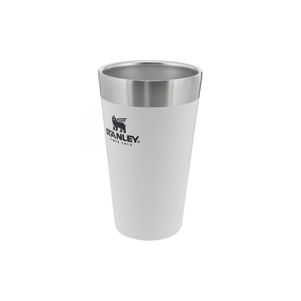 VASO STANLEY BEER PINT 16OZ STACKING BLANCO