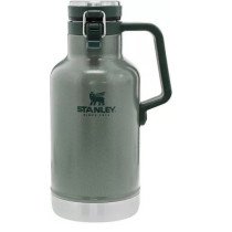 VACUUM STEEL, GROWLER Hamertone Green