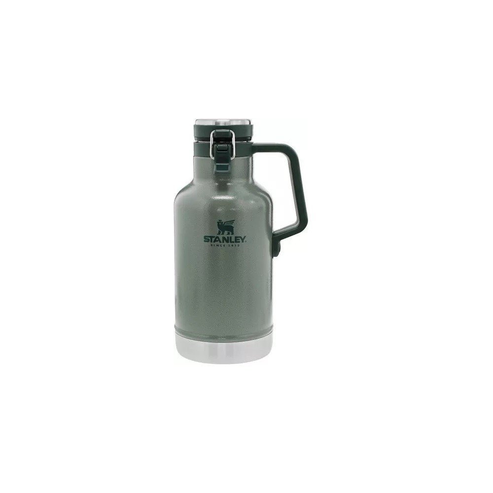 VACUUM STEEL, GROWLER Hamertone Green