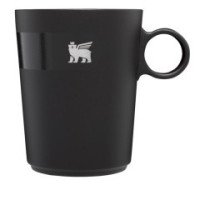 STAN 10.6OZ DAYBREAK TAZA PARA LATTE NEGRO MATTE sin plato