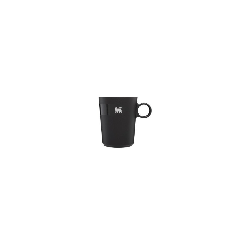 STAN 10.6OZ DAYBREAK TAZA PARA LATTE NEGRO MATTE sin plato