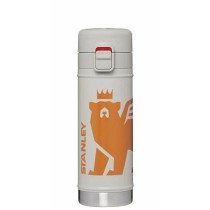 BOTELLA STANLEY TERMICA FLOWSTEADY 500ML BIG BEAR GRIS