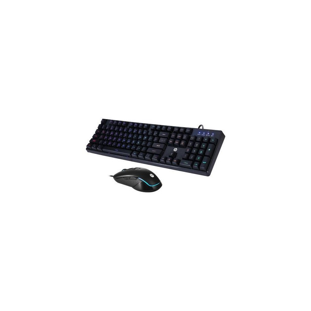 Kit Gamer Hp Km200 Rgb Mouse + Teclado Esp - Revogames