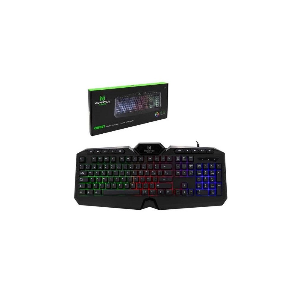 TECLADO GAMER ONSET MONSTER GAMES