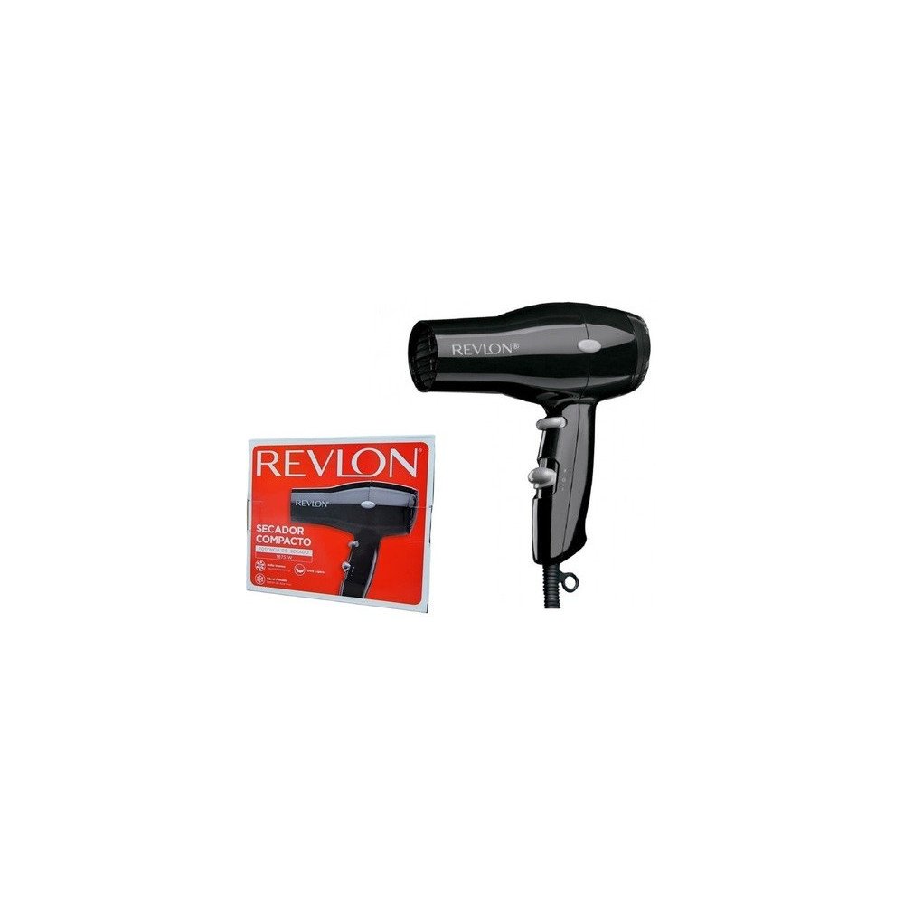 Secador Compacto Iónico 1875w Negro Revlon