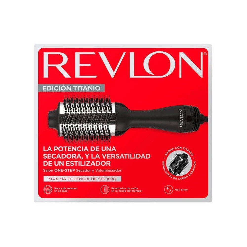 One-step secador y voluminizador titanium