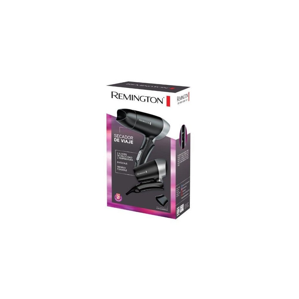 Secador De Cabello Plegable Remington 1400w D2400