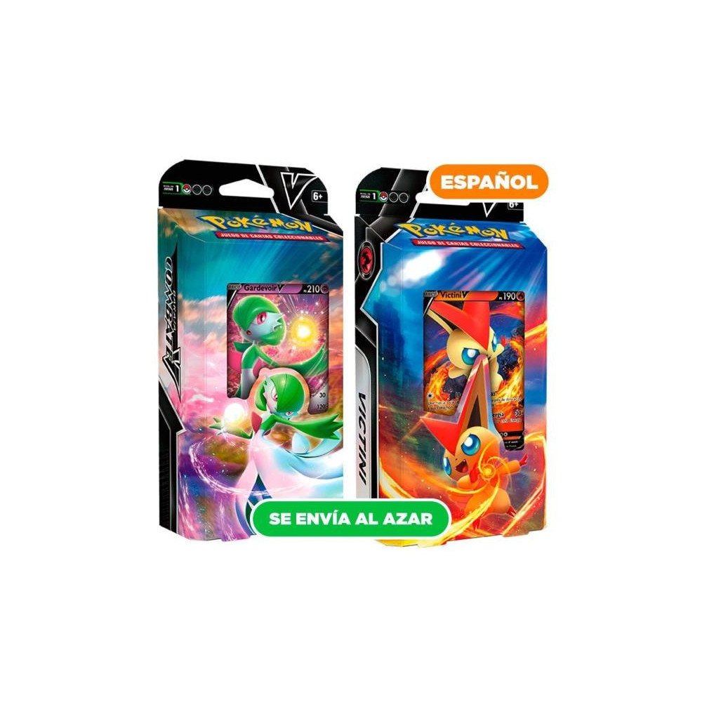 V Battle Decks (Victini V and Gardevoir V) ESPAÑOL