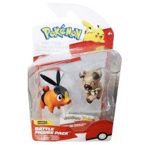 Tepig and Rockruff Battle Figure Pack Pokémon