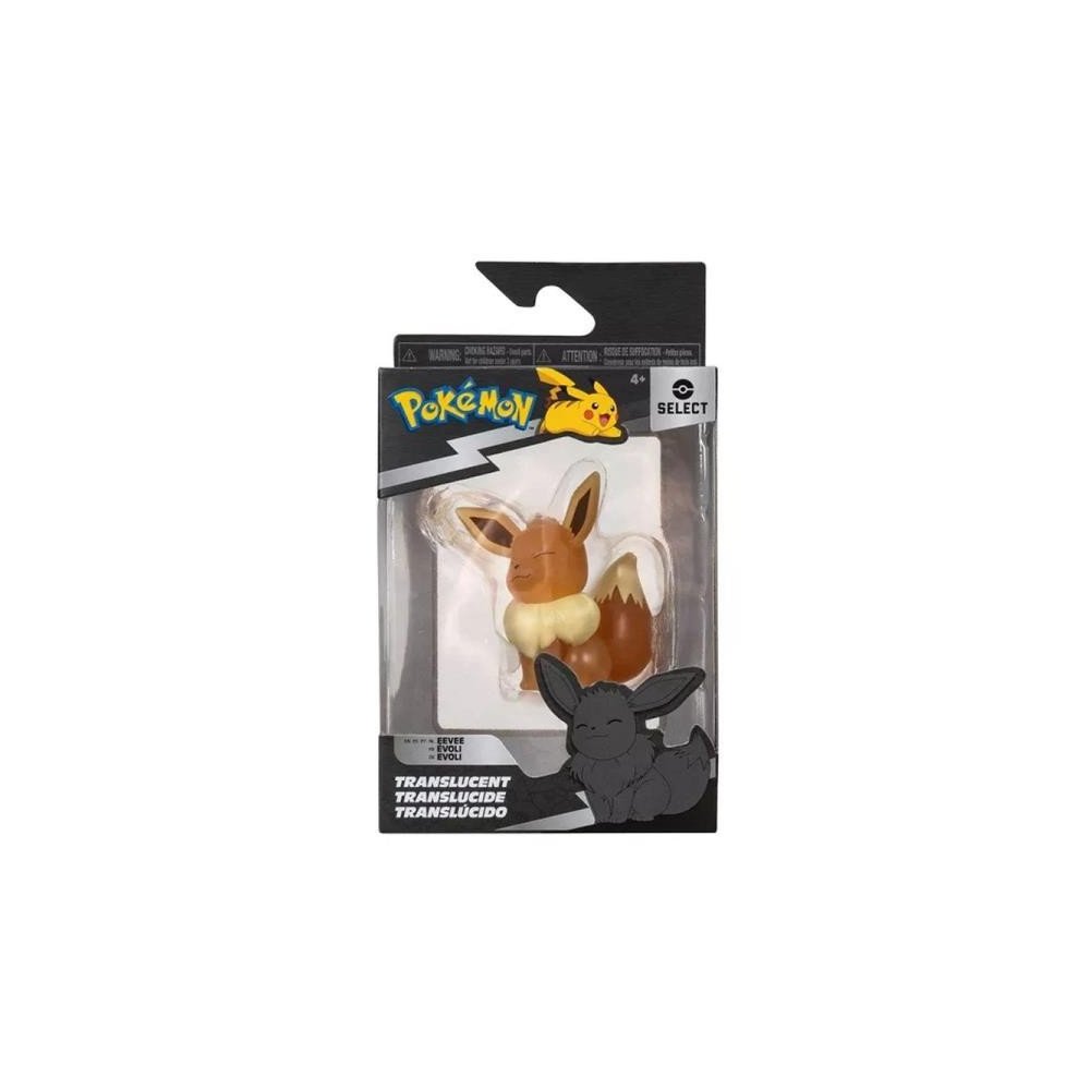 Pokemon Select Eevee Translucent Battle Figurine 10cm