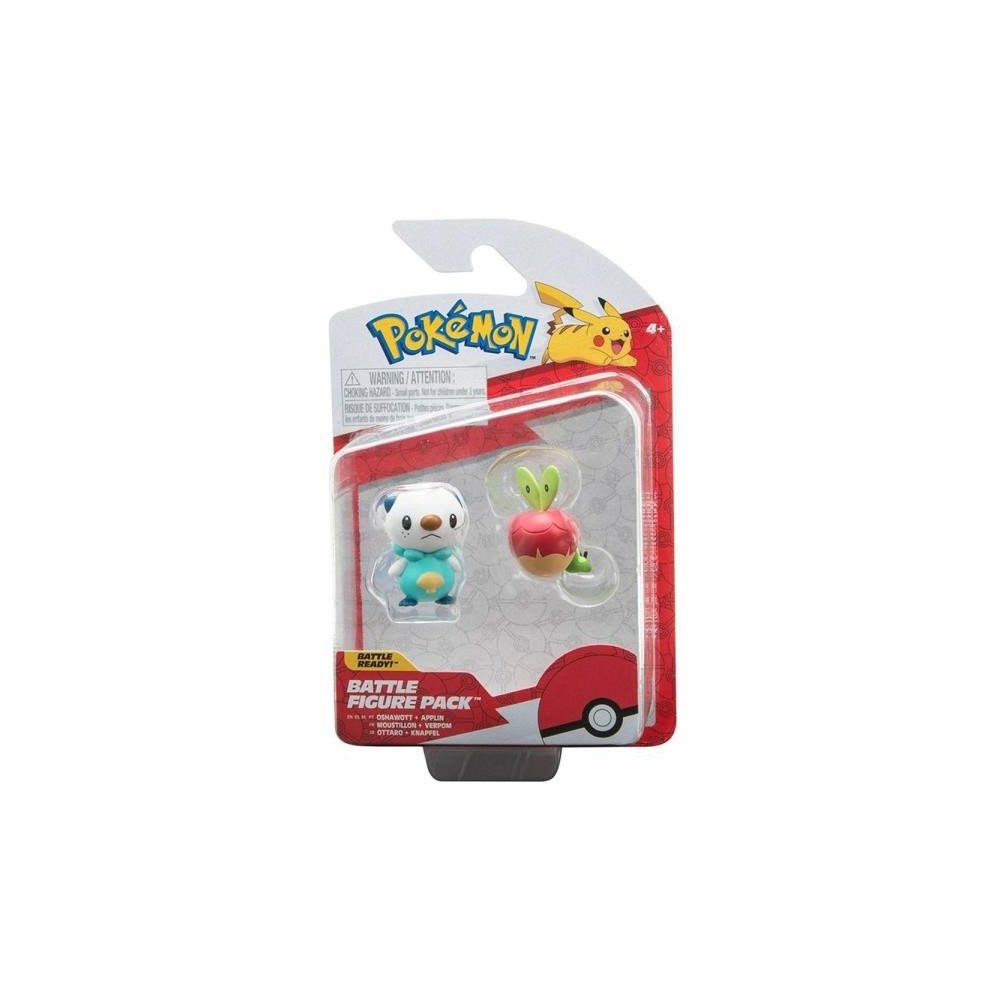 Pokemon Battle Figure Pack Oshawott & Applin