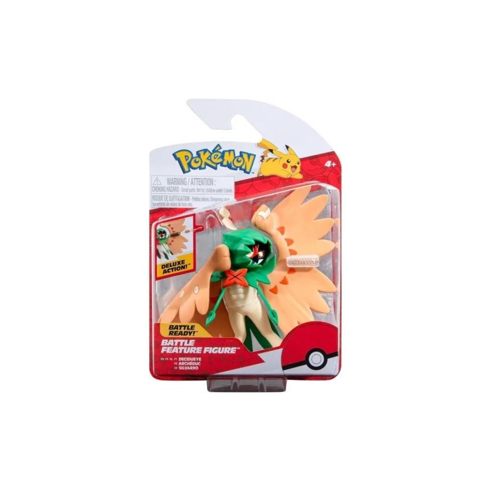 POKEMON BATTLE FEATURE Figure - Decidueye - 4.5" Action Model Figures -