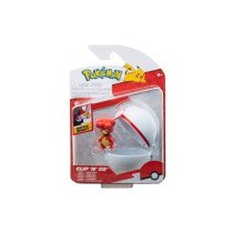 Figurita Pokemon- Pokémon Clip'n'Go Poké Balls Magby & Poké Ball...