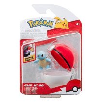 Figurina Pokemon- Pokémon Clip'n'Go Poké Balls Squirtle & Poké Ball...