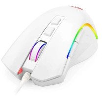 MOUSE GAMER USB RGB 8B 7200DPI BLANCO GRIFFIN REDRAGON Chile