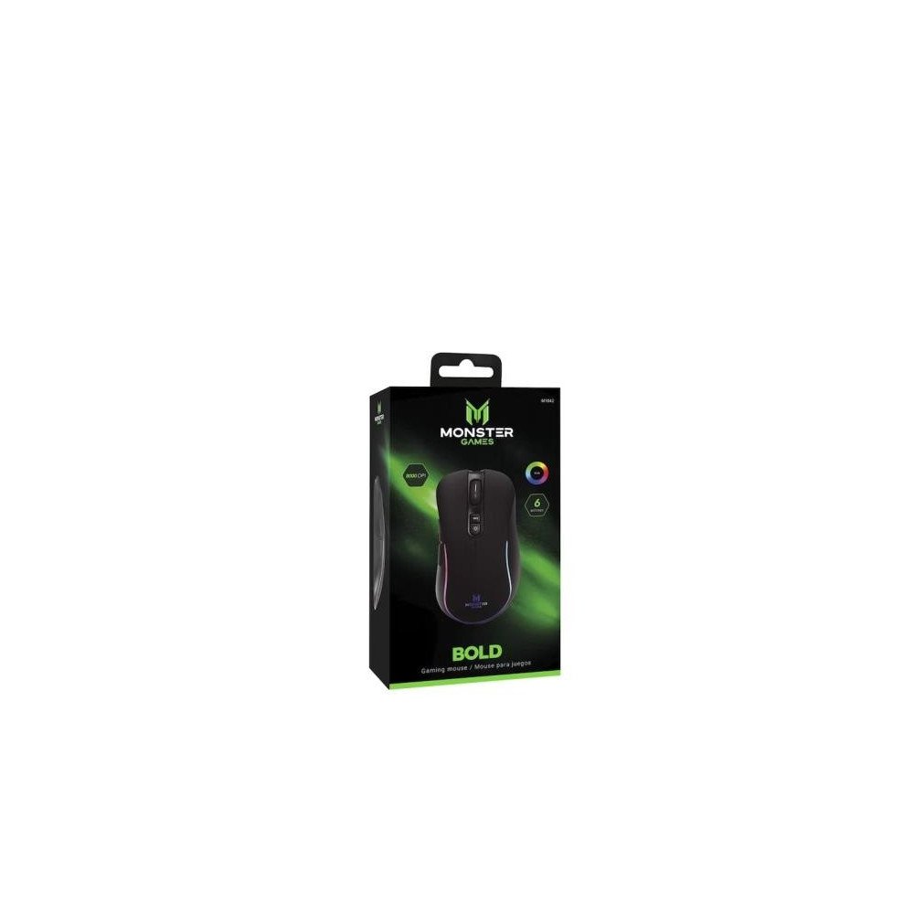 MOUSE GAMER MONSTER BOLD | Mouse Gamer