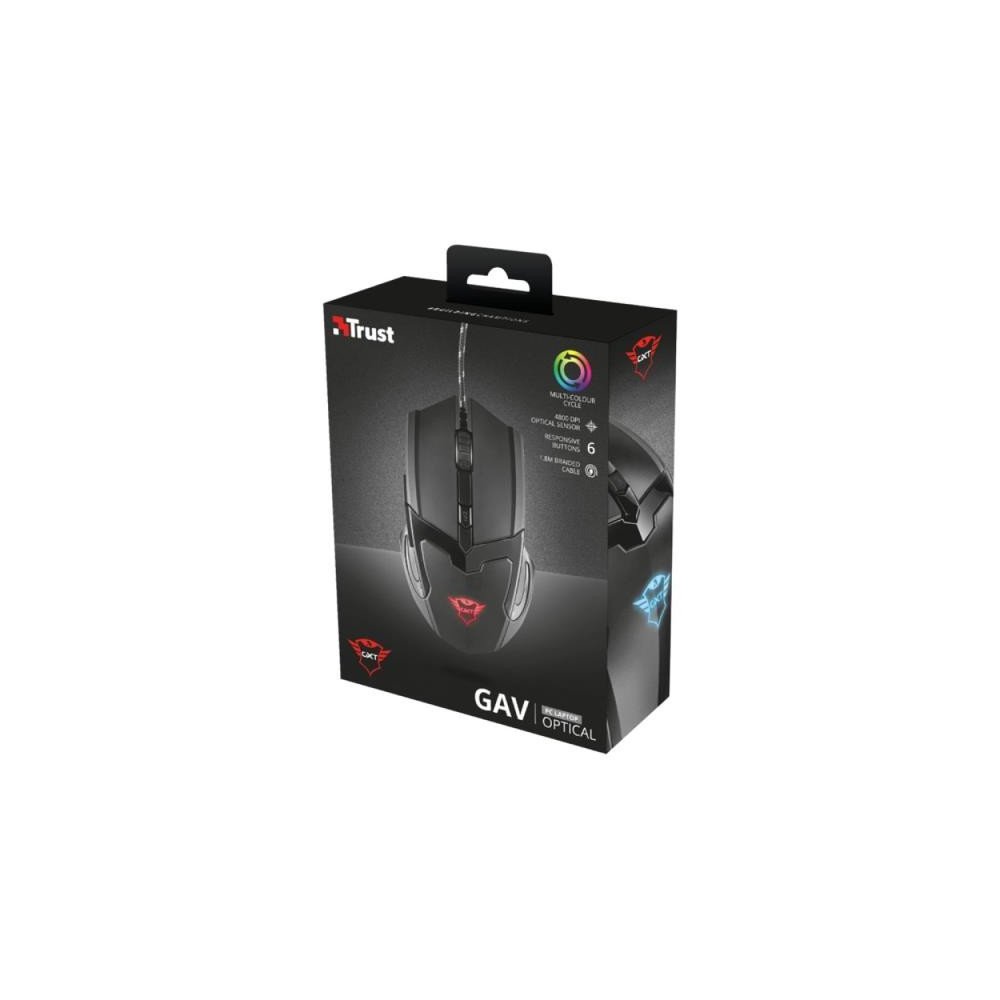 MOUSE GAMER ALÁMBRICO USB TRUST ( GAV GXT-101 ) Chile