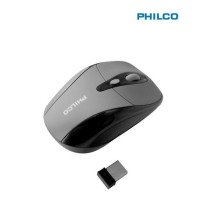 Mouse Óptico Inalámbrico Silver 2,4Ghz PHILCO | Mouse