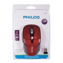 MOUSE OPTICO INAL. PHILCO ROJO | Mouse