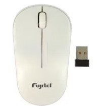 Mouse Inalámbrico Fujitel 3 Botones Dpi 1200 blanco | Mouse