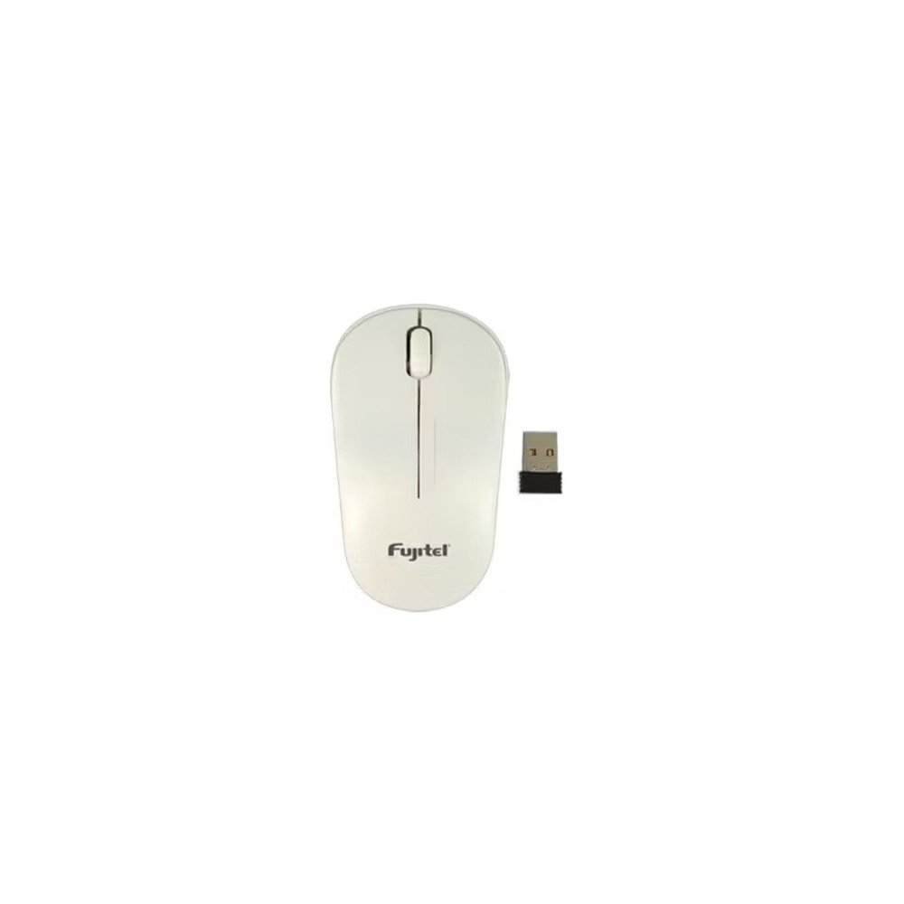 Mouse Inalámbrico Fujitel 3 Botones Dpi 1200 blanco | Mouse