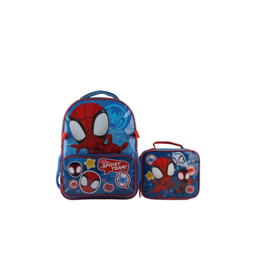 SET MOCHILA C/LONCHERA SPIDEY | Mochilas