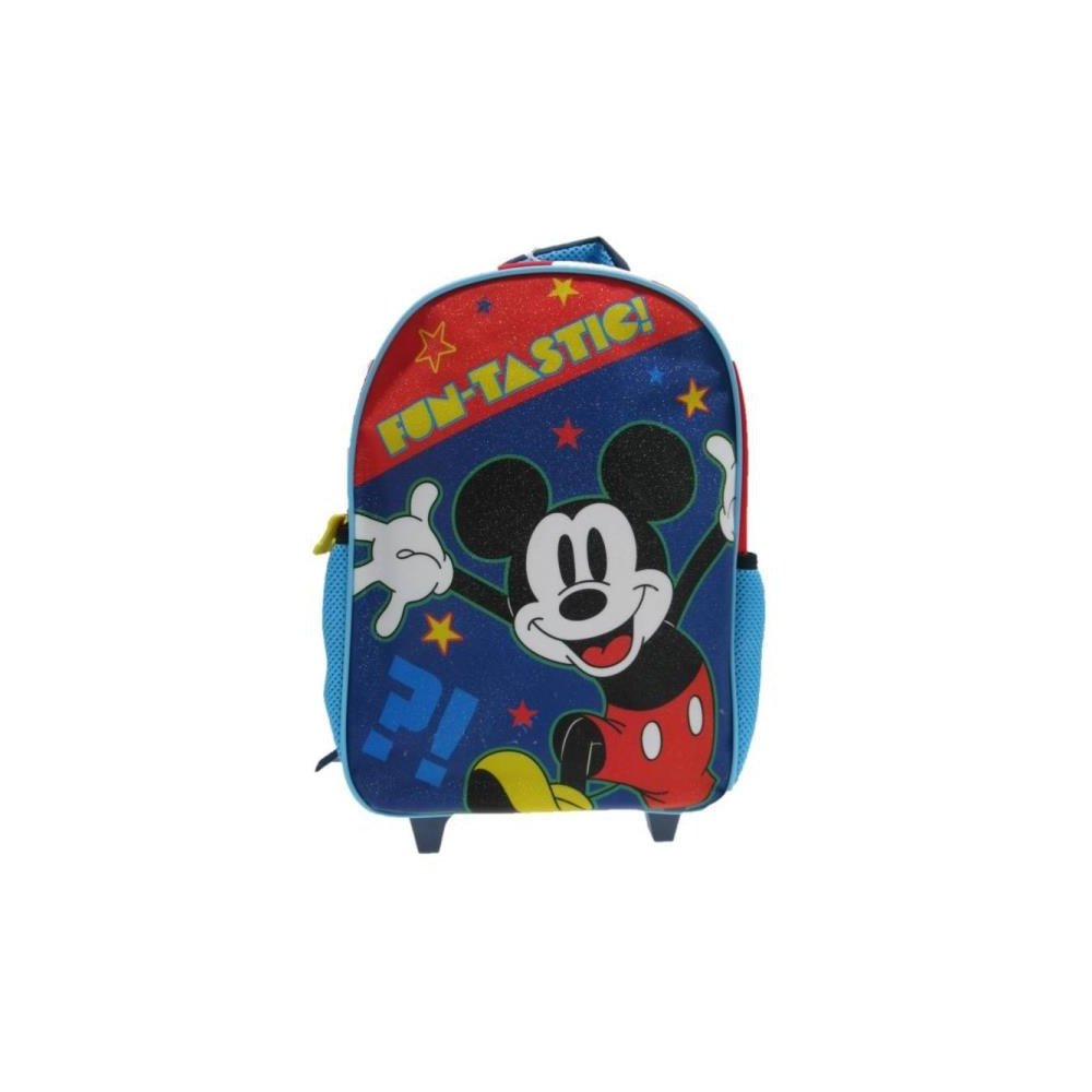 MOCHILA CON RUEDAS MICKEY 14" | Mochilas