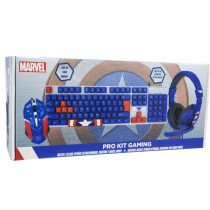GAM745043-CAP-ESP KIT GAMER CAPITAN AMERICA 3 EN 1 Chile