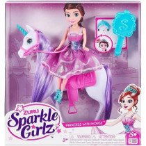 Zuru Sparkle Girlz Princesa con caballo | Juguetes