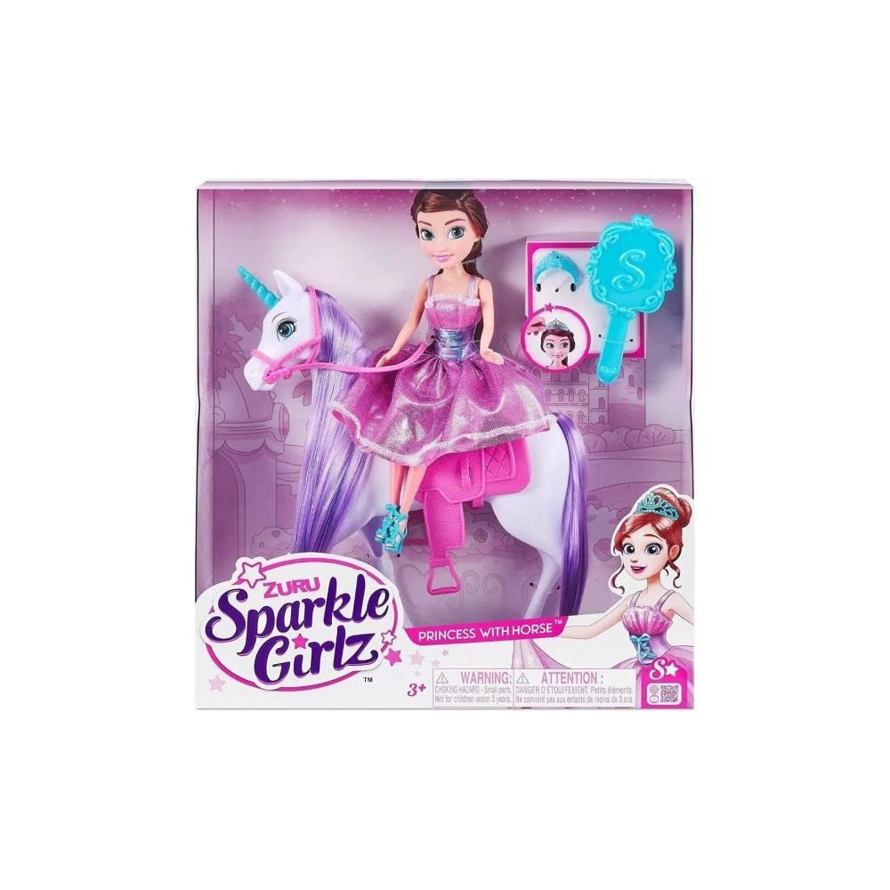 Zuru Sparkle Girlz Princesa con caballo | Juguetes