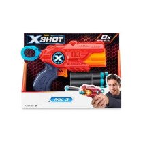 X-SHOT LANZADOR MK3 CON 8 DARDOS | Juguetes