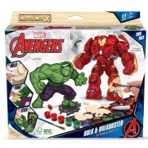 WOOD WORX MARVEL – THE HULK V/S HULKBUSTER | Juguetes