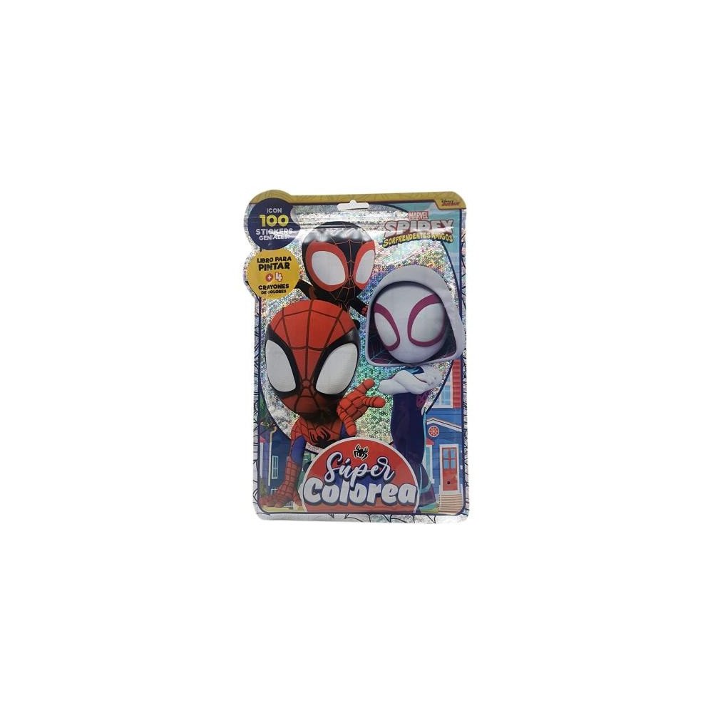 SUPER COLOREA SPIDEY & FRIENDS