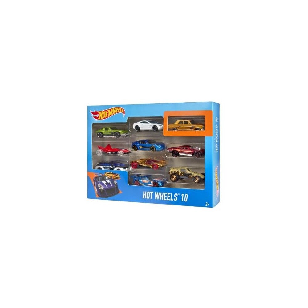 SET DE 10 AUTOS HOT WHEELS